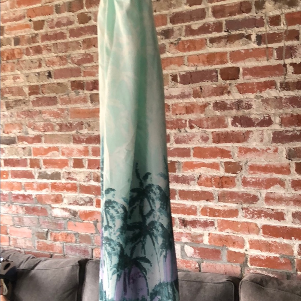 Tropical beach coverup